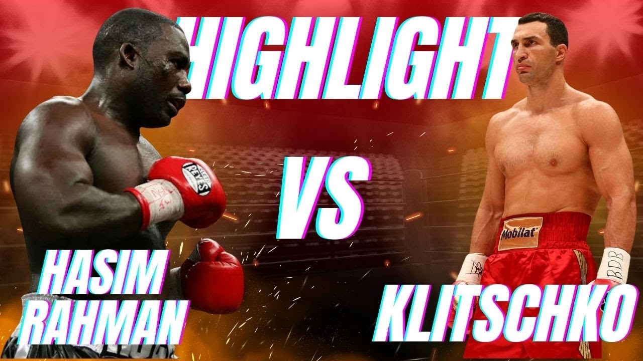 Wladimir Klitschko vs Hasim Rahman | TKO Victory | December 13, 2008