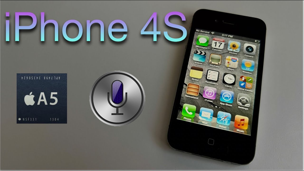 Unboxing an iPhone 4S on iOS 5 in 2024