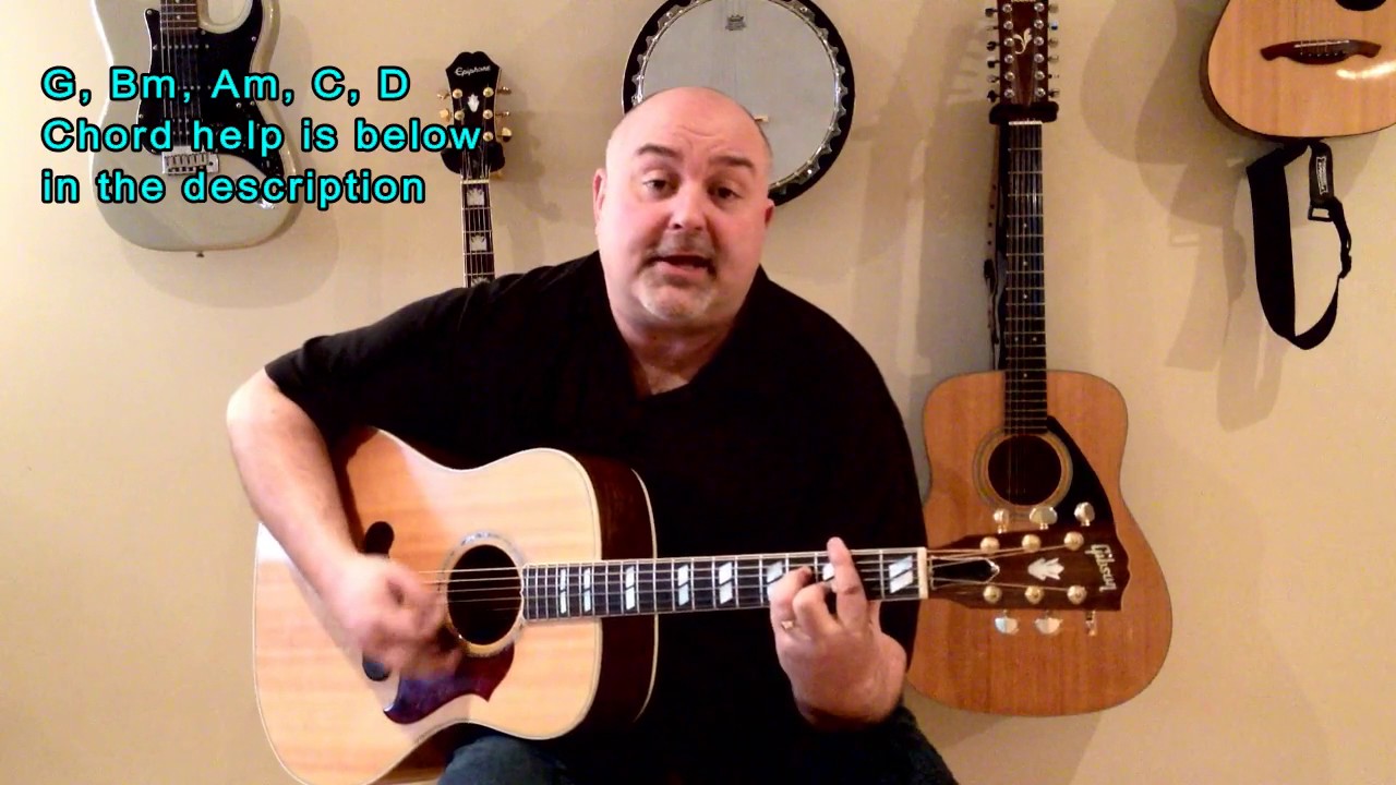 How to Play On the Road Again - Willie Nelson (cover) - Easy 5 Chord Tune