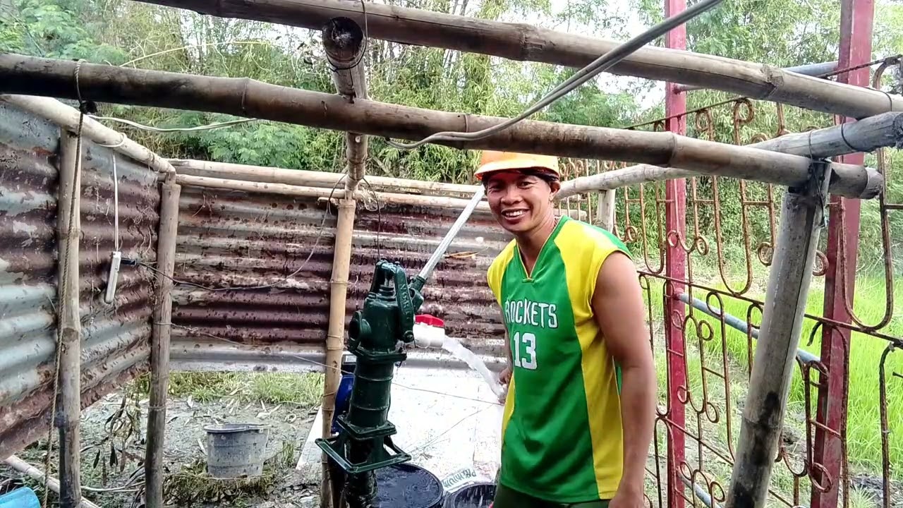 After 4 years nagamit ko narin itong water pump ko , first time 😆😍👍