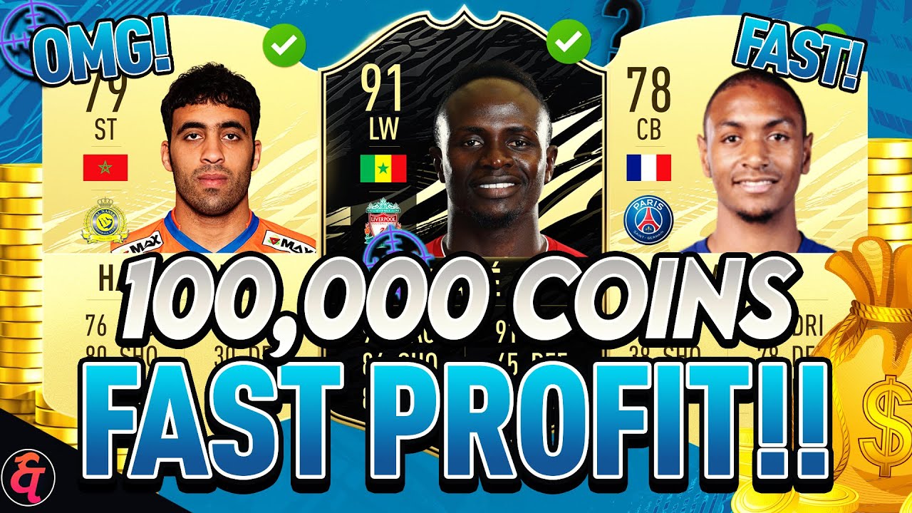 EASY 100,000 COINS PROFIT! [BEST FIFA 21 TRADING METHOD] *Fifa 21 Sniping Filters*