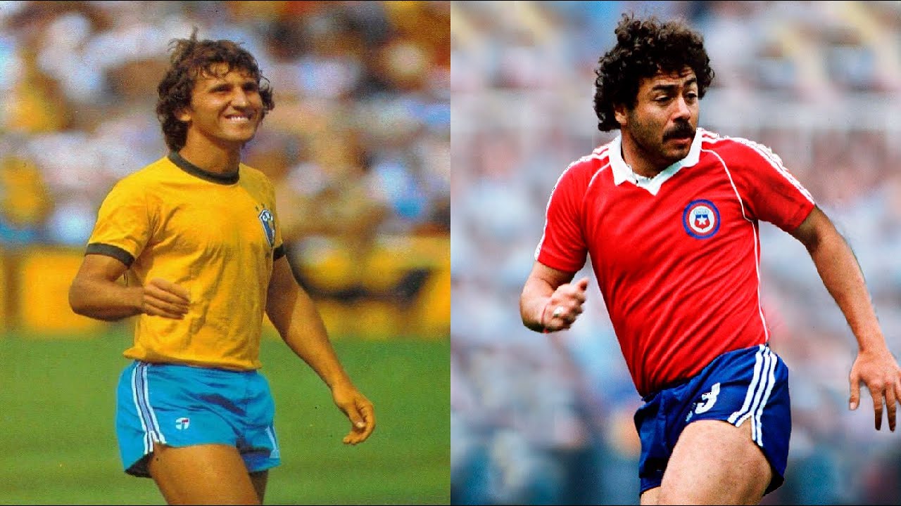 Zico vs Carlos Caszely: Brasil x Chile (Amistoso 1981)