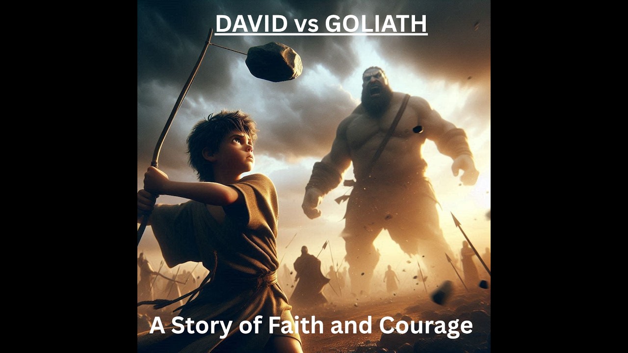David and Goliath | The Boy Who Defeated a Giant | Bible Story of Faith and Courage