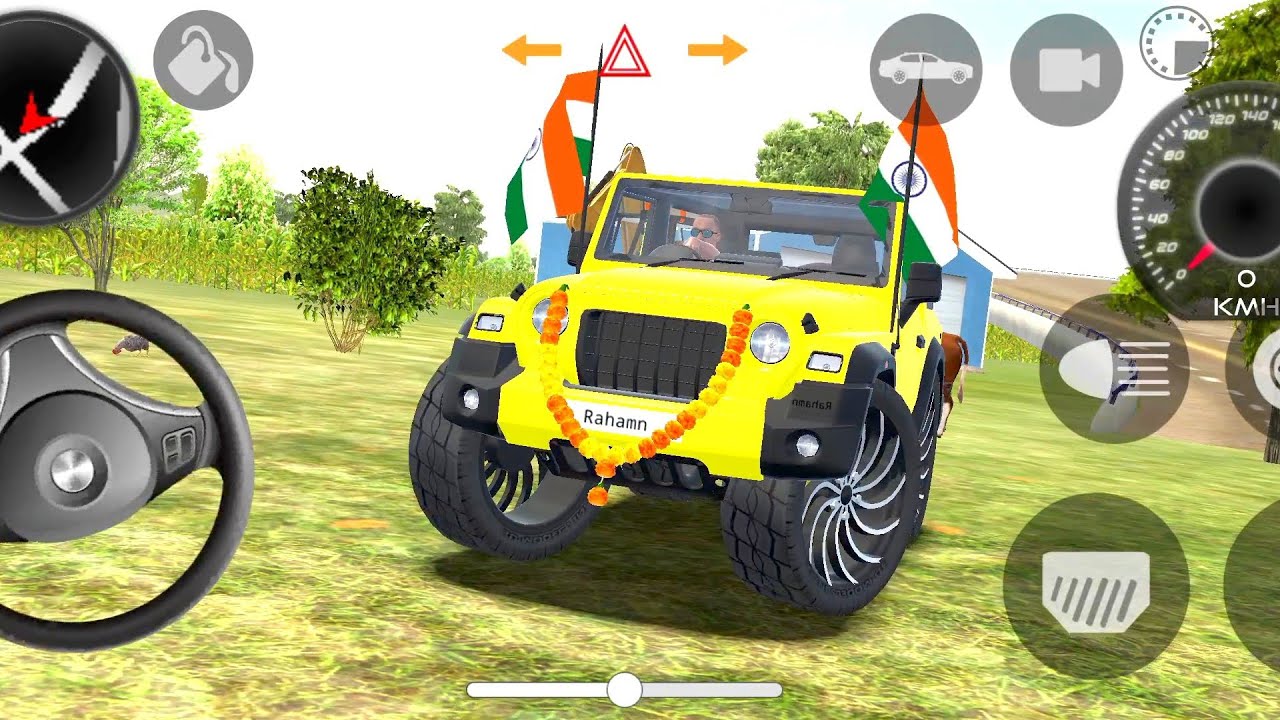 Modified Mahindra Thar😈Games:Indian Yello Thar (Gadi Wala Games) Car Game Android Game - #2026