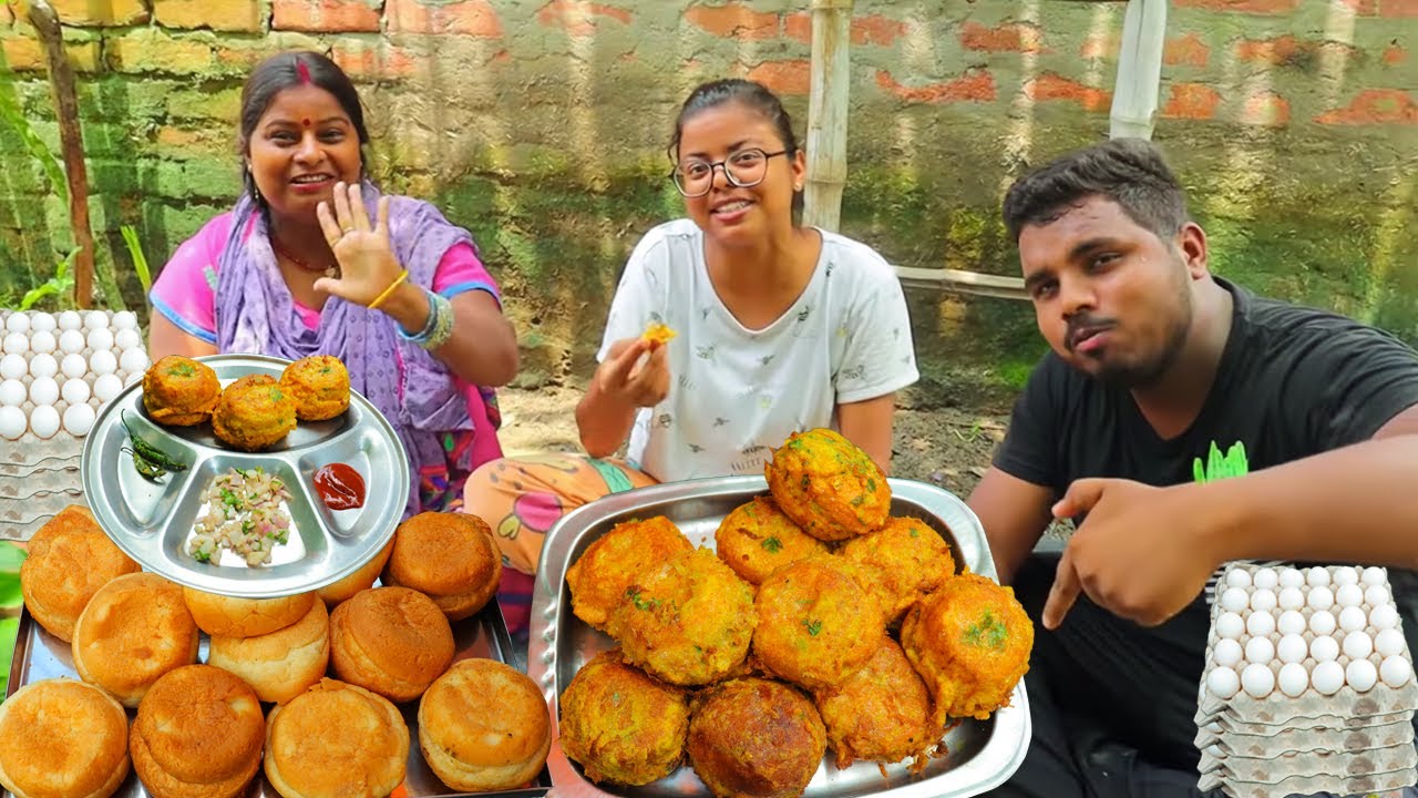 Special Egg Burger of India | Masala egg bun recipe, street style egg bun masala Egg Anda Bun