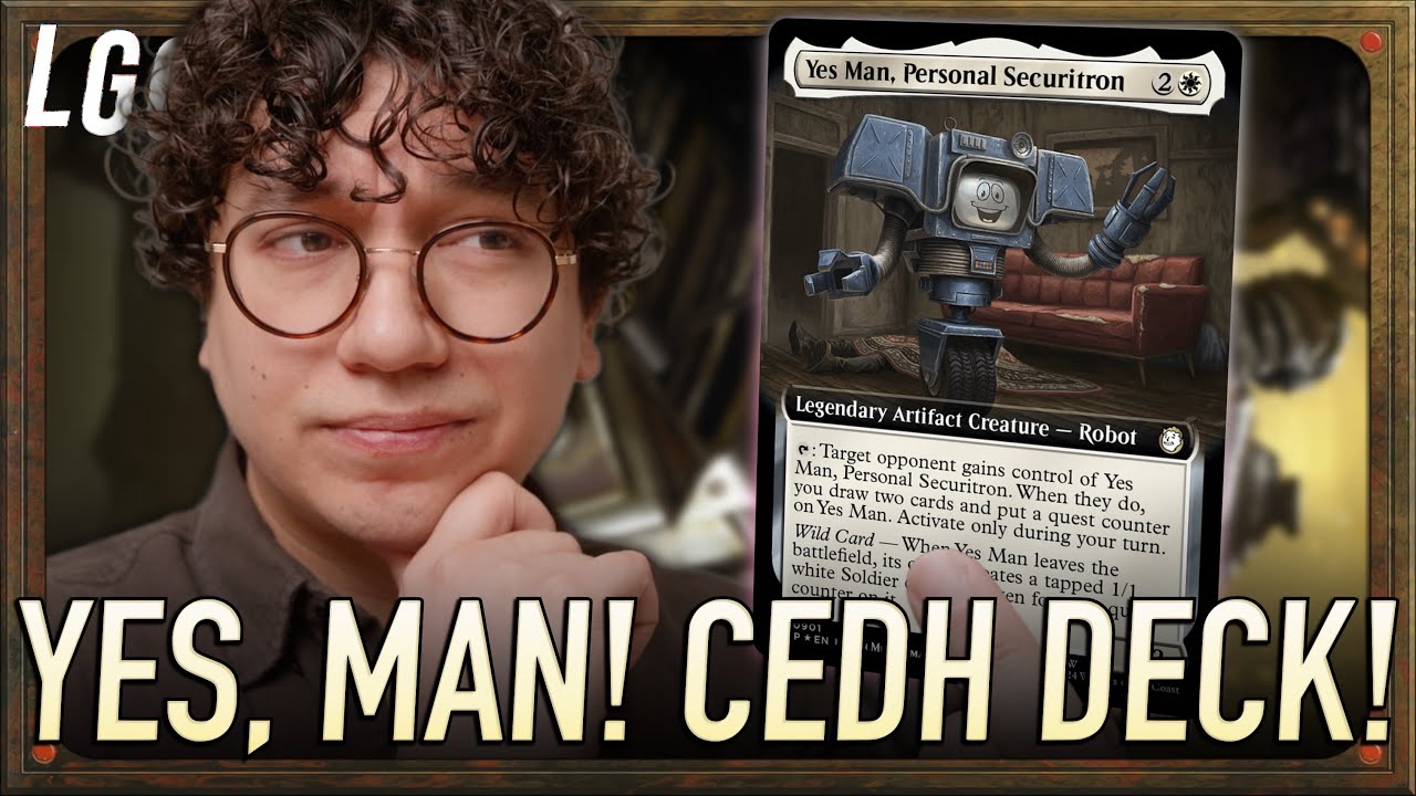 Fallout: Yes Man, Personal Securitron CEDH COMMANDER!? | Live Deck Tech & Gameplay | MTG EDH