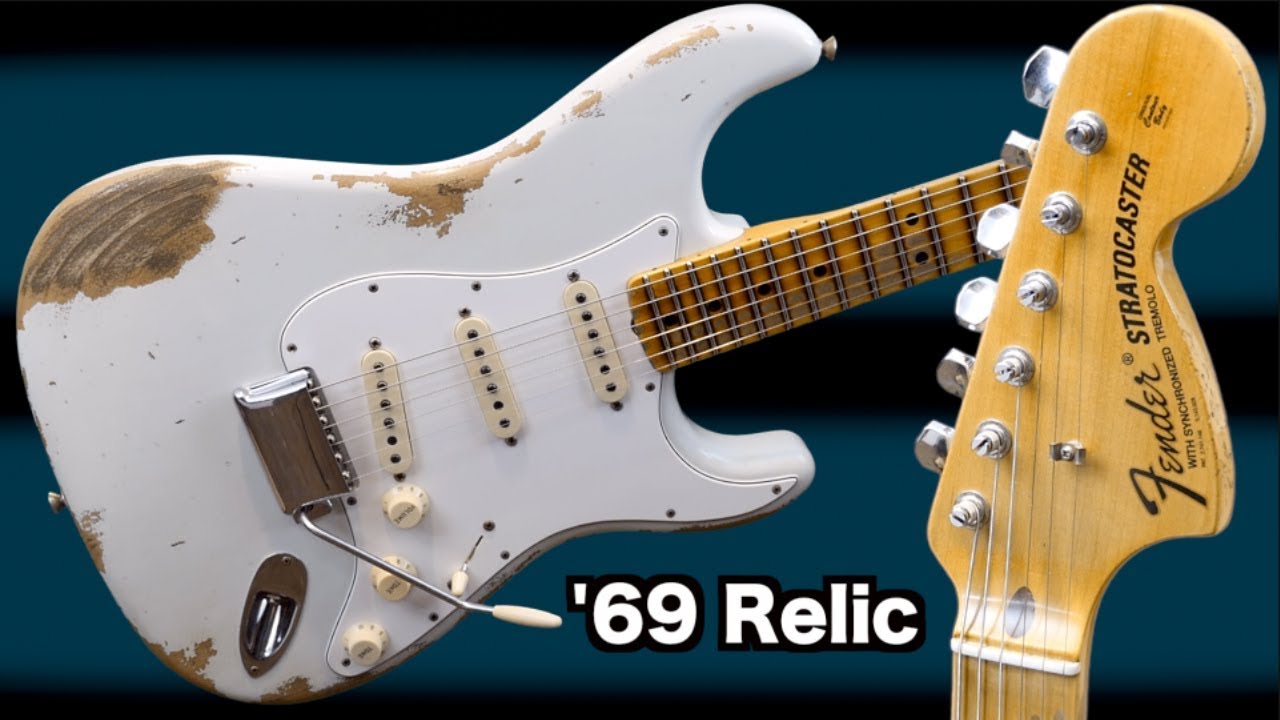 My First Custom Shop Stratocaster | 2018 Fender 1969 Strat Heavy Relic Olympic White | Review + Demo