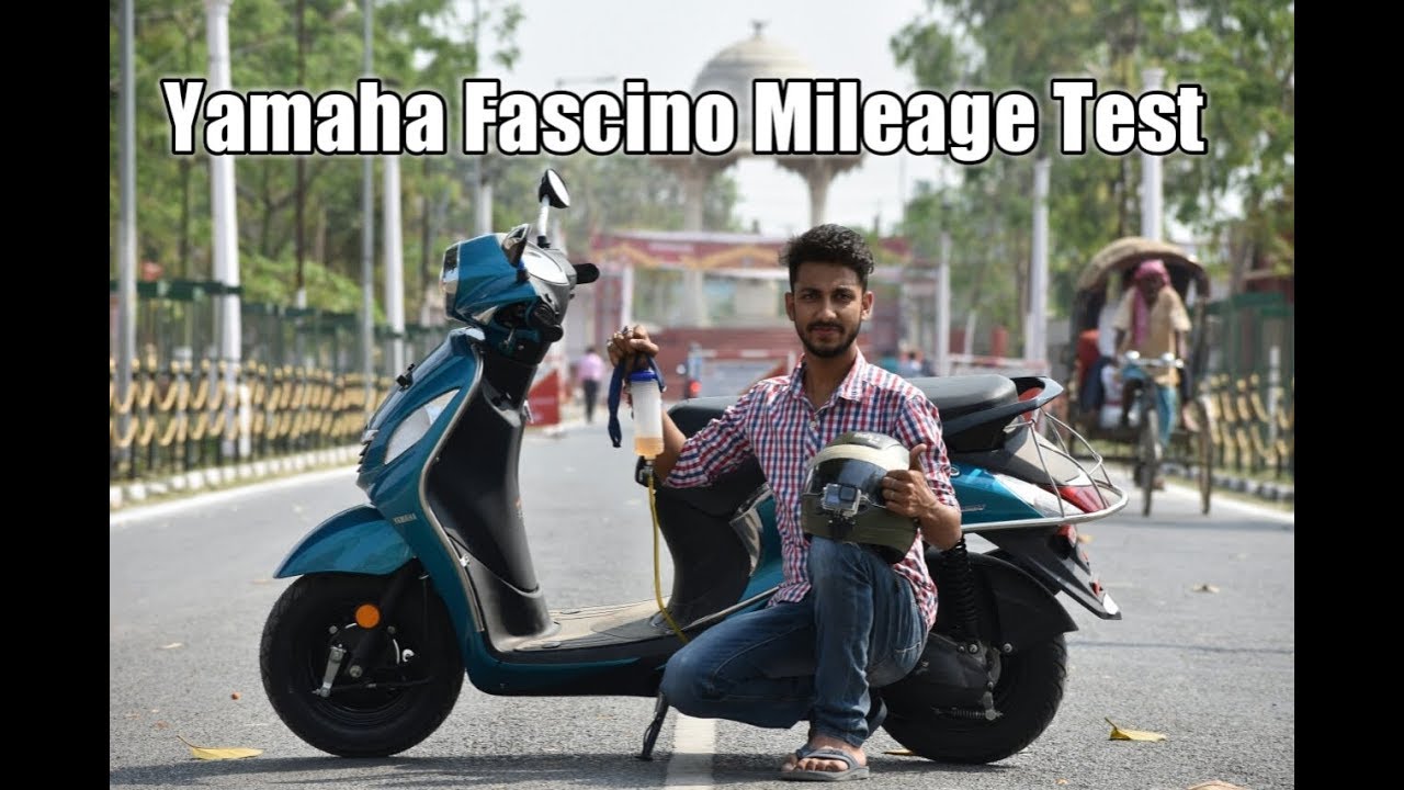 Yamaha Fascino Mileage Test