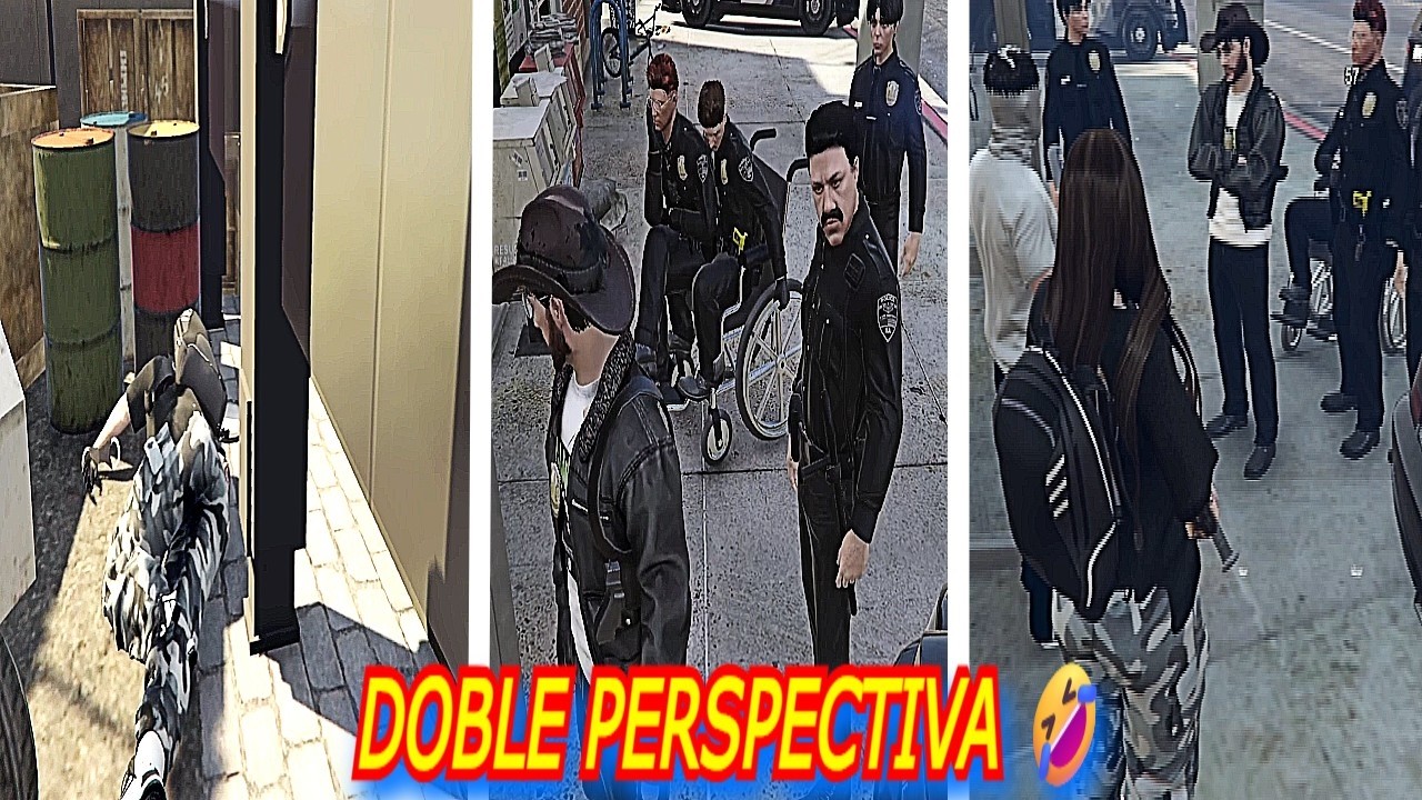 EL AGENTE CHUCK Y EL GRUPO ESPECIAL CAPTURAN A DOS DELINCUENTES 😱 | DOBLE PERSPECTIVA