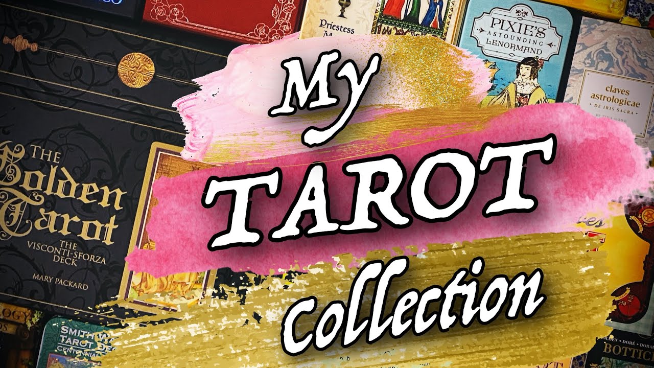 My Tarot Deck Collection 💖 + Oracle + Lenormand + Sibilla + Kipper ✨