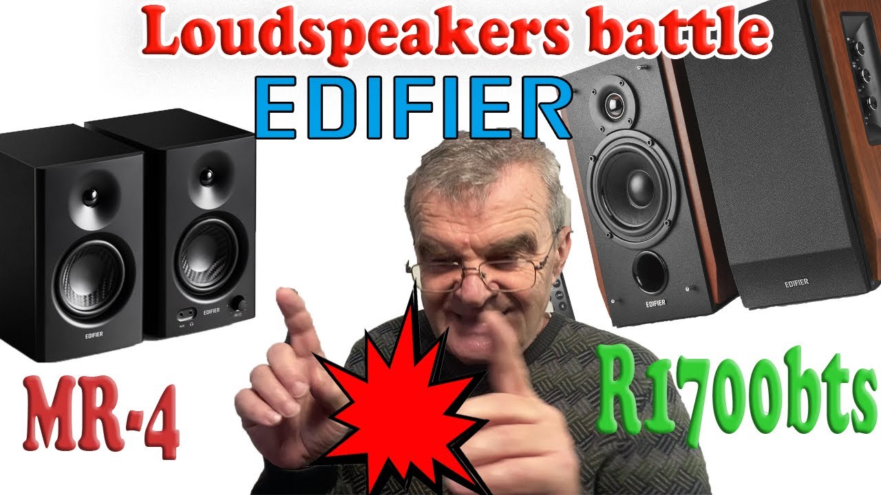 Edifier MR4 vs R1700bts