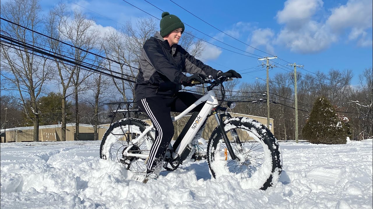 How to Ride an Ebike in the Snow