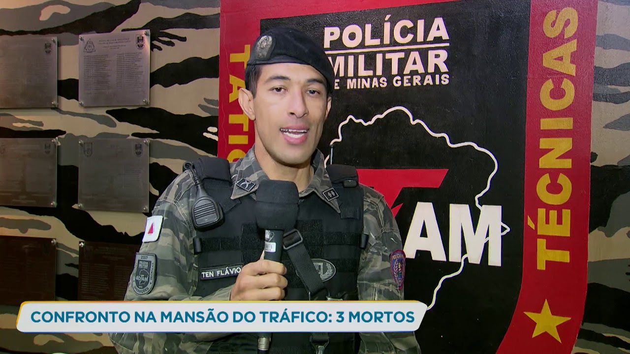 Trio é morto durante troca de tiros com a polícia em Belo Horizonte