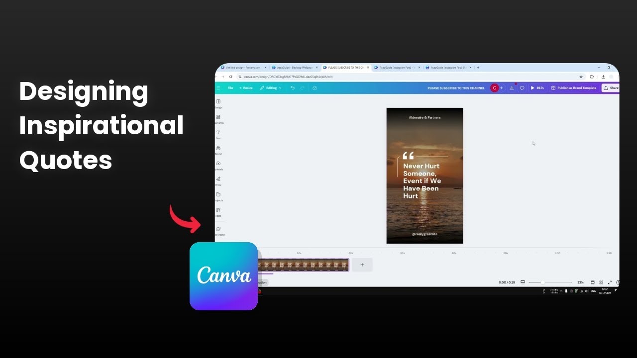 How to Create Quotes in Canva