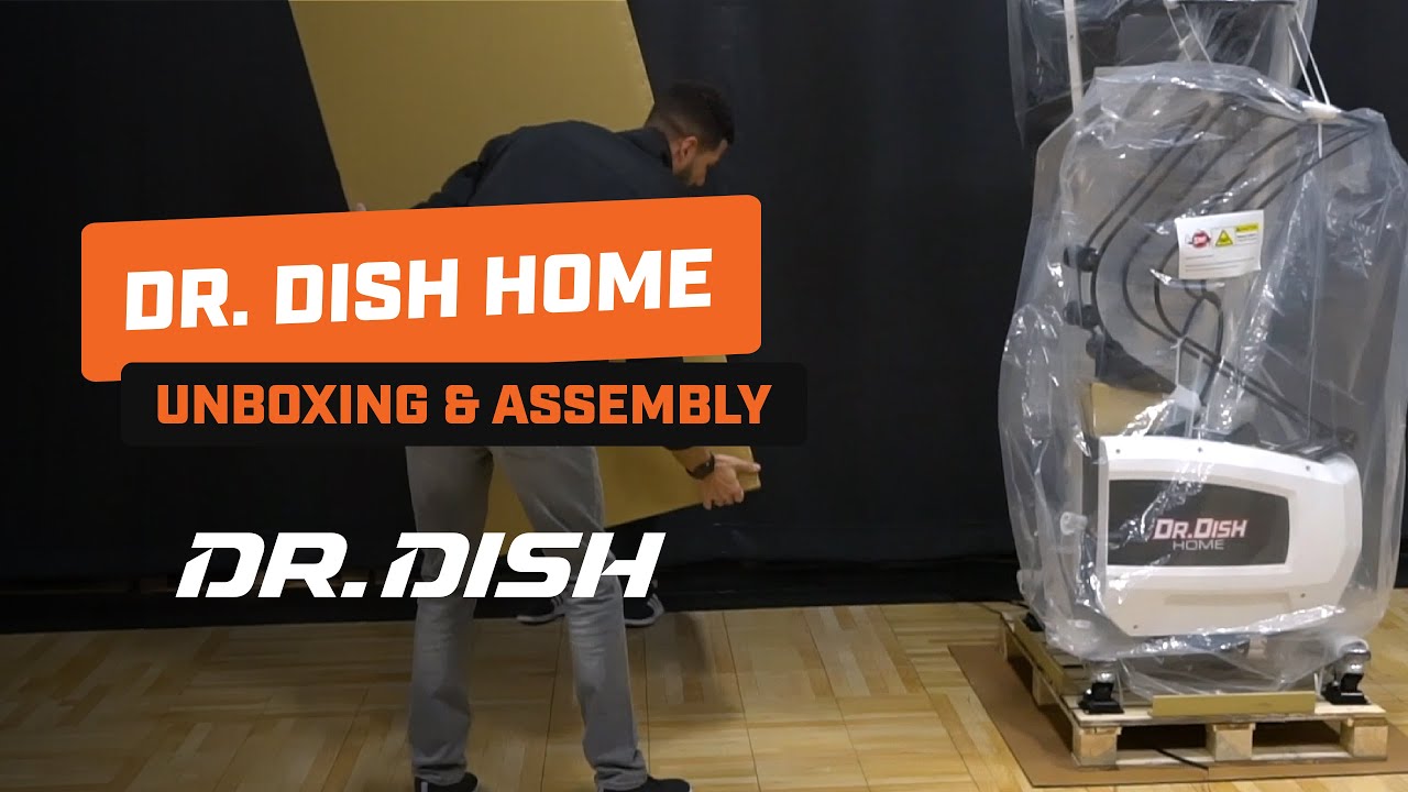 Dr. Dish Home Unboxing and Assembly