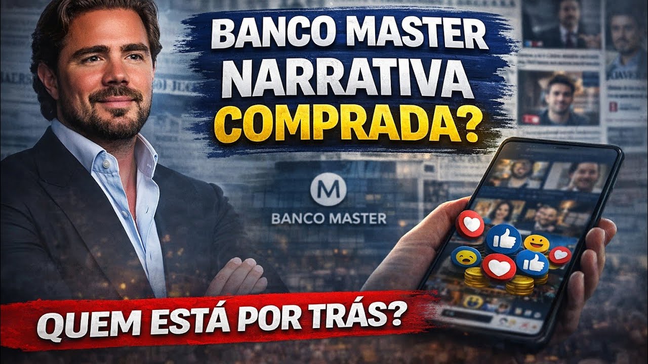 Banco Master: Influenciadores, Milhões e a Disputa Pela Narrativa | BIOGRAFIA DO CRIME