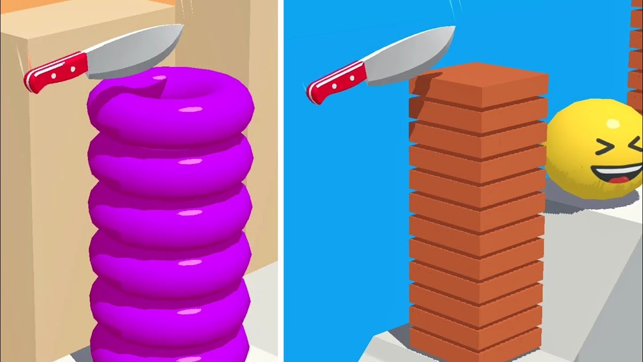 Slice It All Gameplay! Satisfying and Relaxing ASMR Slicing Video NEW UPDATE