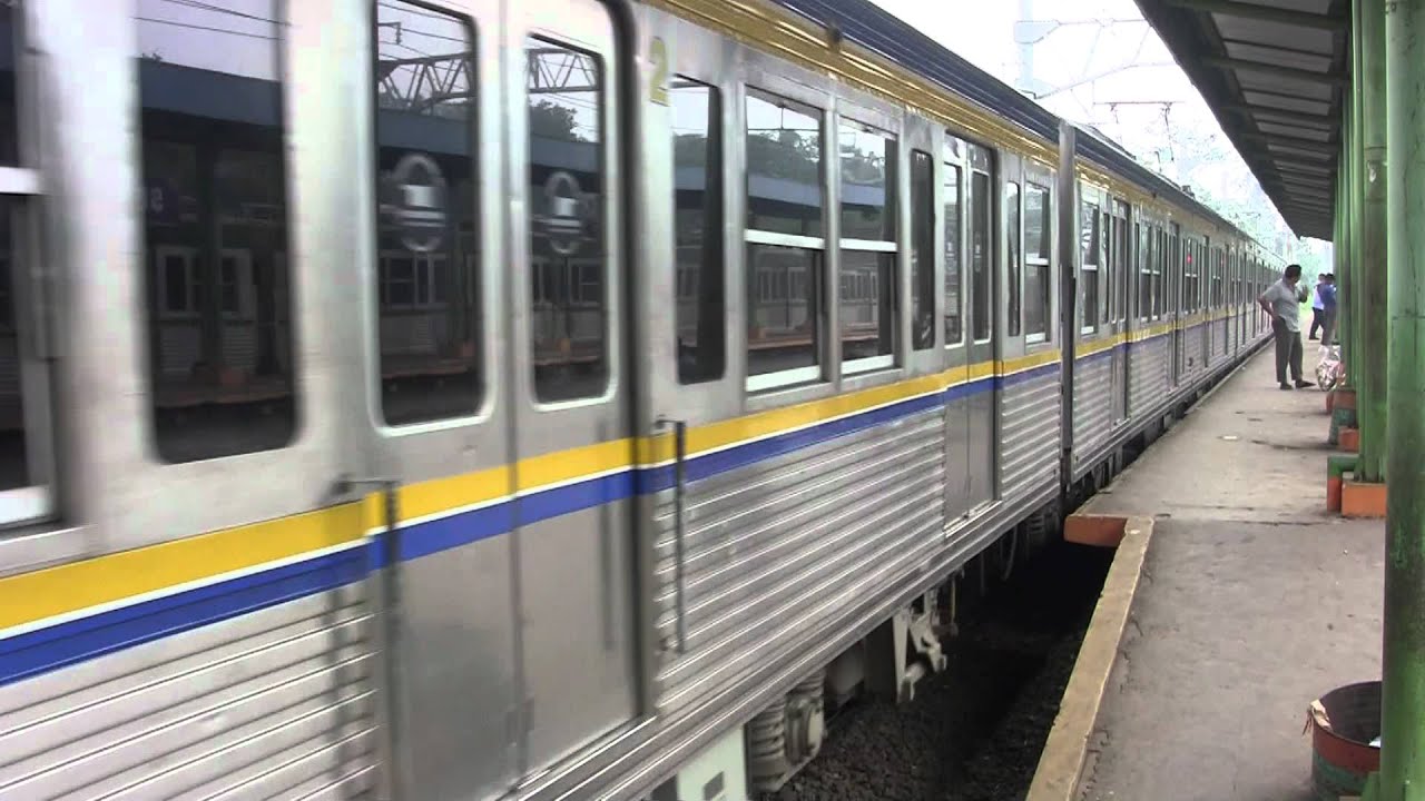 元東京都営６０００形（セルポン駅） KRL hibah TMG seri6000 di stasiun serpong