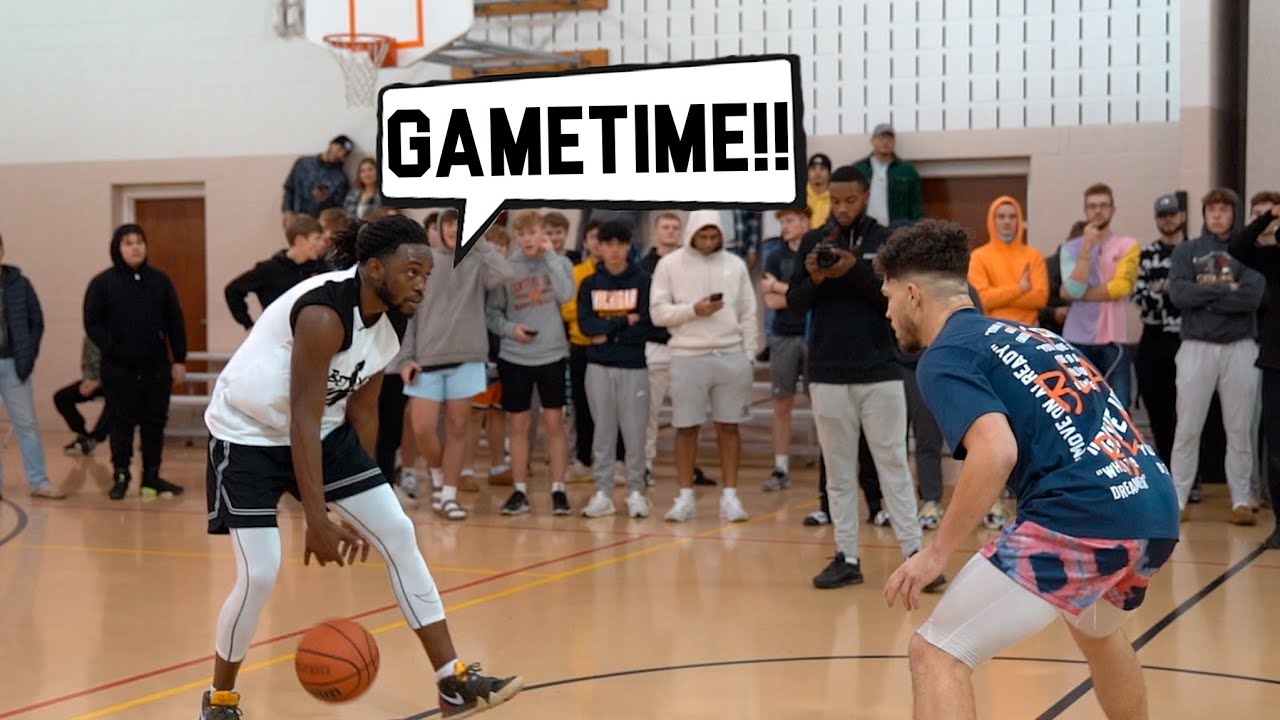AFTER THE FIGHT! Things Got Intense! 5v5 Basketball!