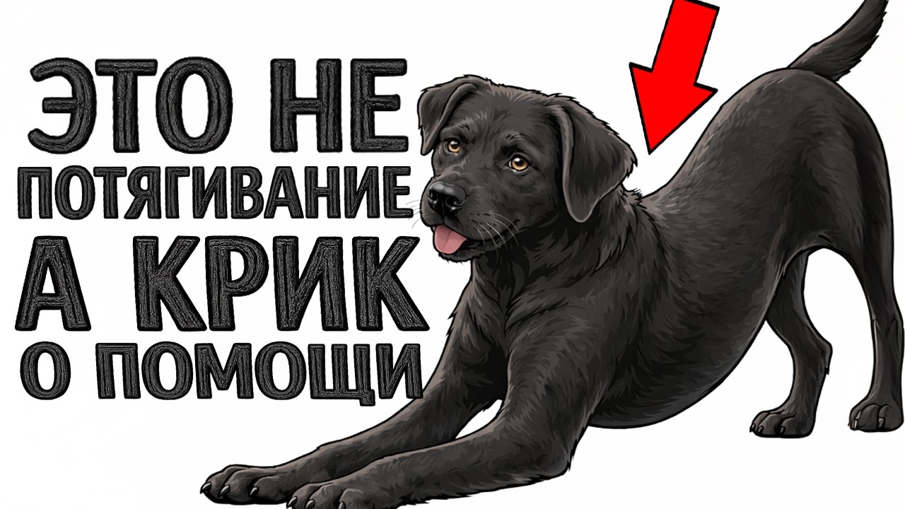 НЕ ИГНОРИРУЙ, Если Собака ПОТЯГИВАЕТСЯ при Виде Тебя!
