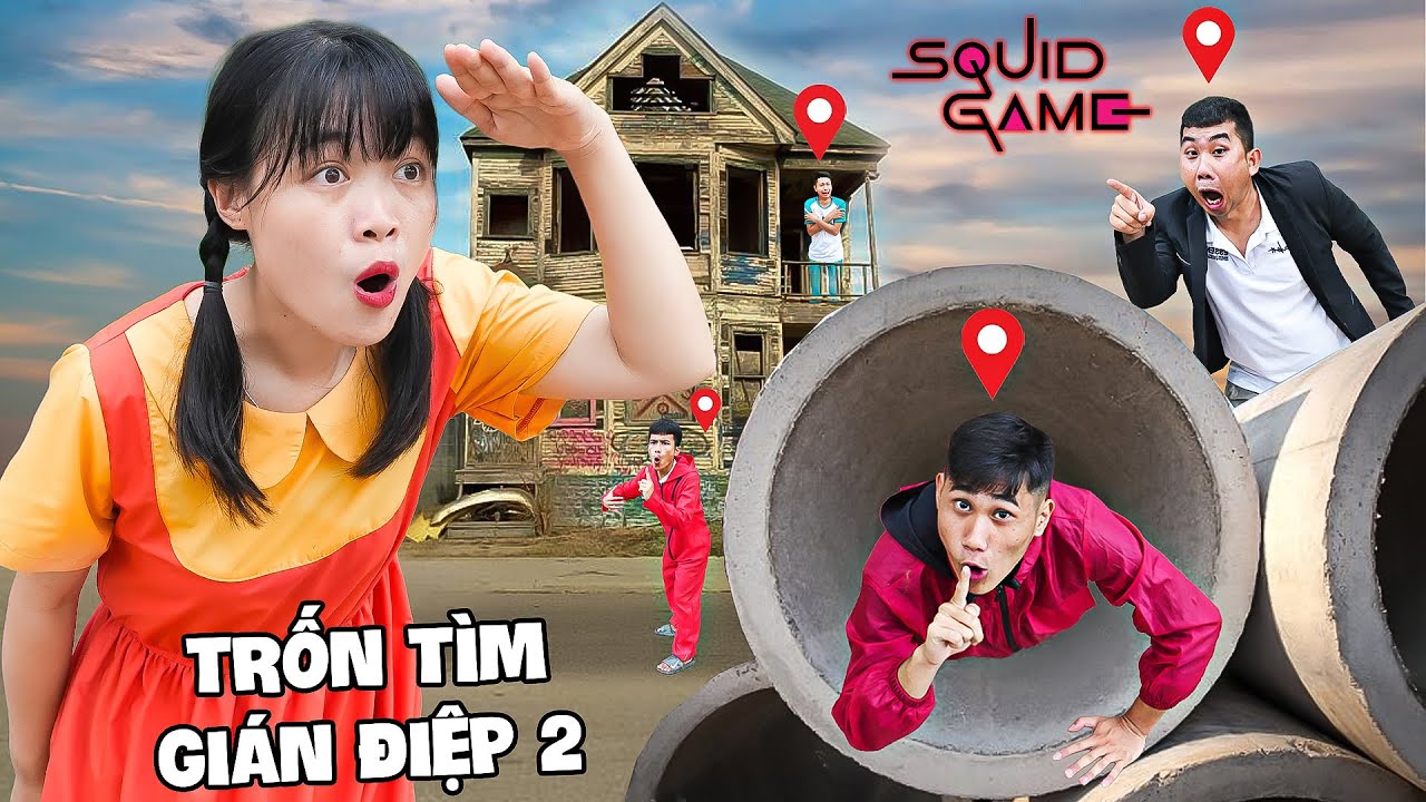 Hà Sam Trốn Tìm Gián Điệp Theo Nhân Vật Trong Phim Squid Game