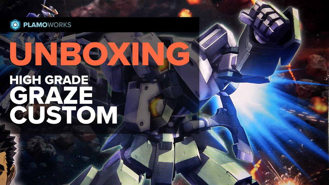 HG Graze Custom - Gunpla Unboxing 007