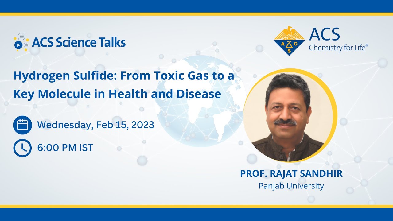 Science Talks Lecture 101: Hydrogen Sulfide: From Toxic Gas to a Key Molecule in Health and Disease