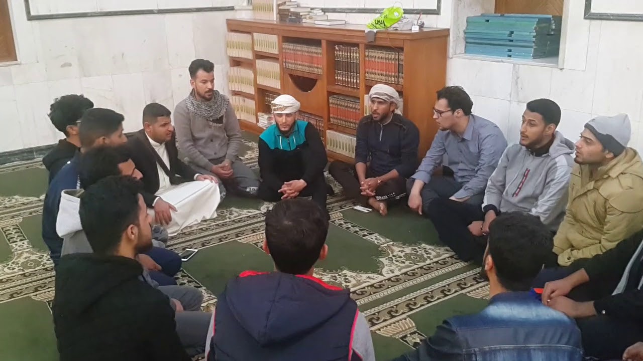 دروس الاستاذ فلاح زليف في الدورة التخصصية لدار القران الكريم في العتبة الحسينية المقدسة