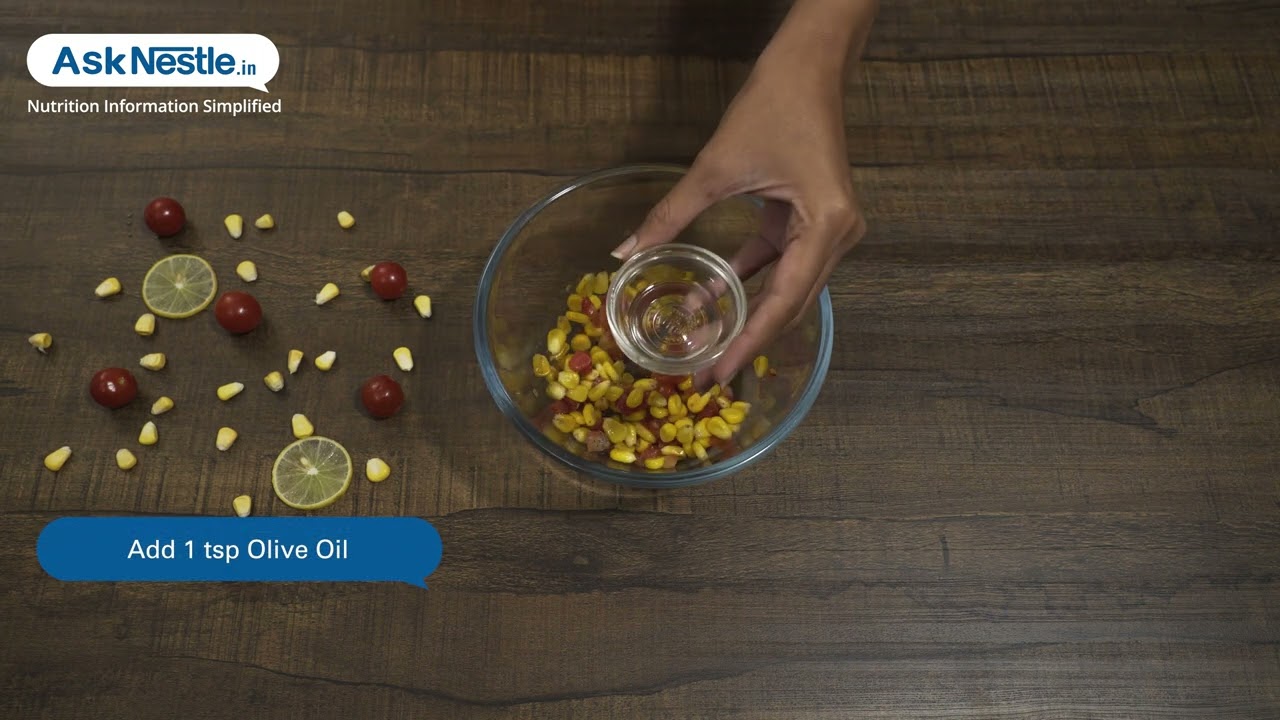 Sweet Corn & Tomato Salad Recipes | Healthy Food Recipes | Ask Nestl&eacute;