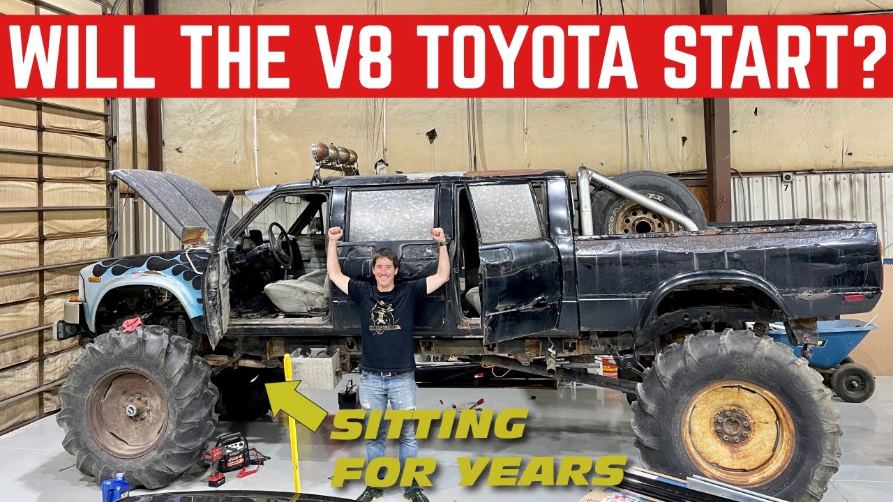 *Abandoned For YEARS* Will My Cheap Toyota MONSTER TRUCK Start?