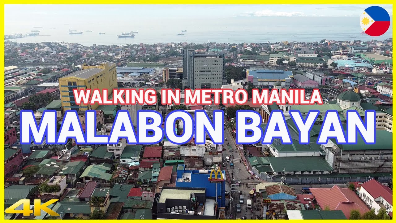 BAYAN NG MALABON | Malabon City Walking Tour | Metro Manila | Philippines | 4K