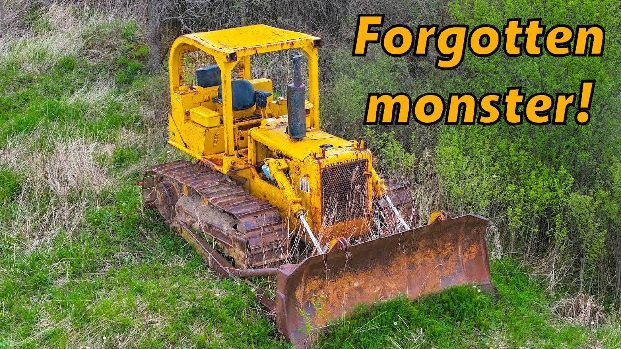 MASSIVE bulldozer ABANDONED for many YEARS! - will it start?? (This one surprised me)