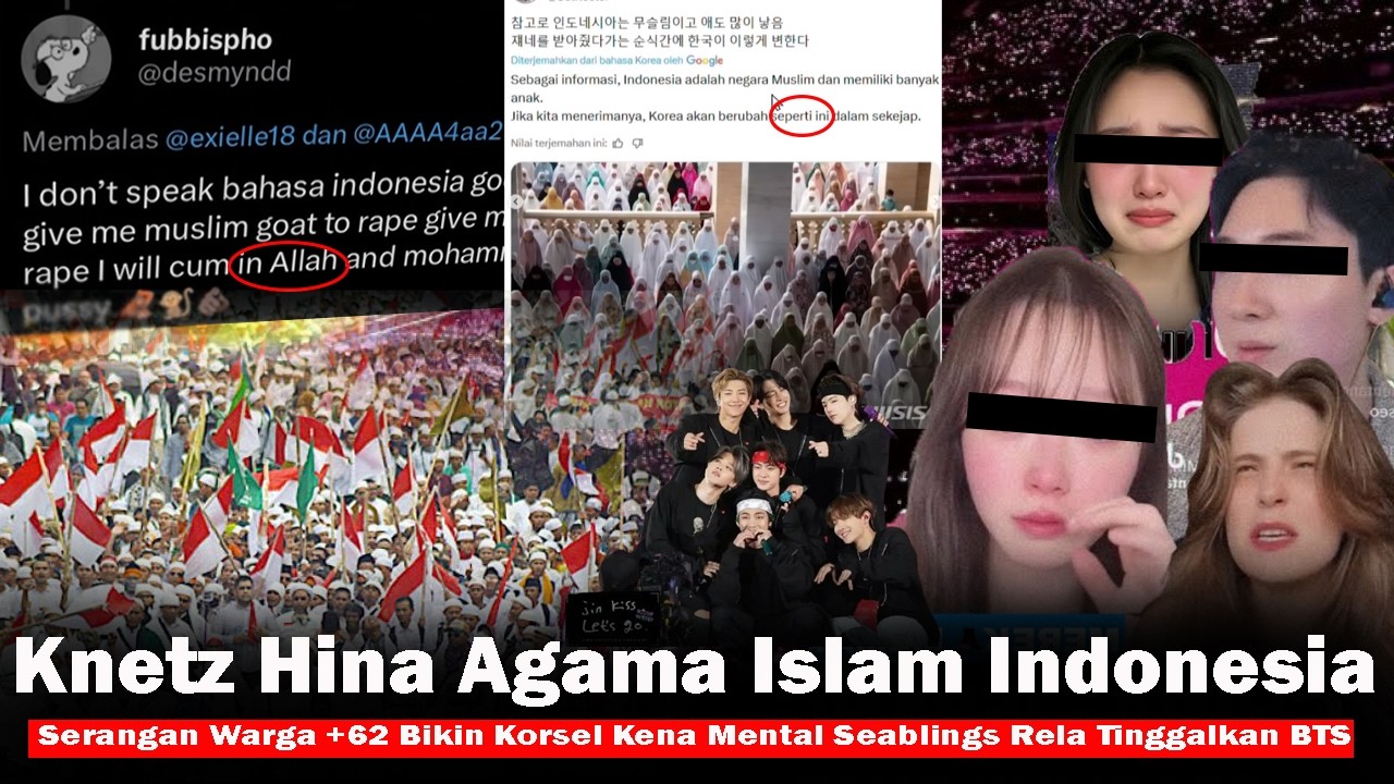 🟥KNETZ HINA AGAMA ISLAM SEHINA INI ? Tokoh Muslim Dunia Bersatu Seablings Rela Tinggalkan BTS Korea.
