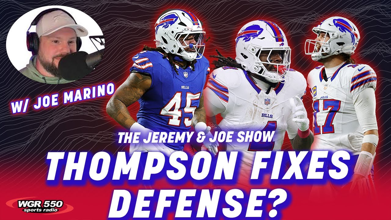 Bills Defense MASSIVELY Improved with Shaq Thompson w/ Joe Marino | The Jeremy and Joe Show