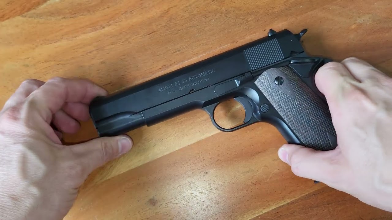 Nachtrag Steel Combat 1911 A1 // gibt es einen Stahl-Lauf? 