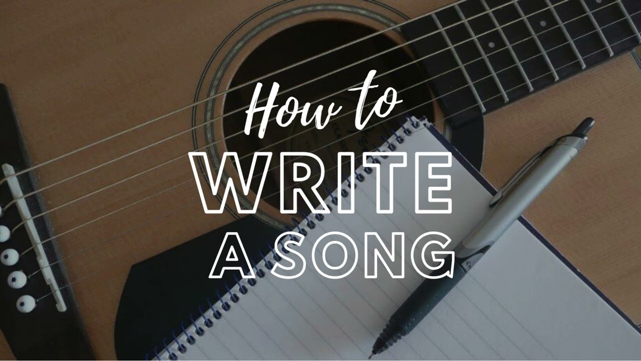 How To Write A Song - The Award Winning Song about  songwriting!