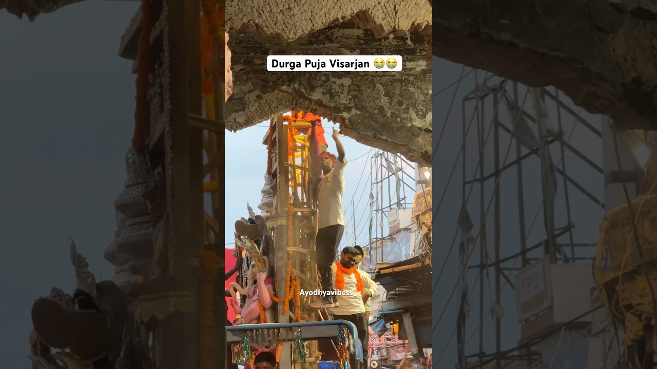 Durga Puja Visarjan 😭😭 