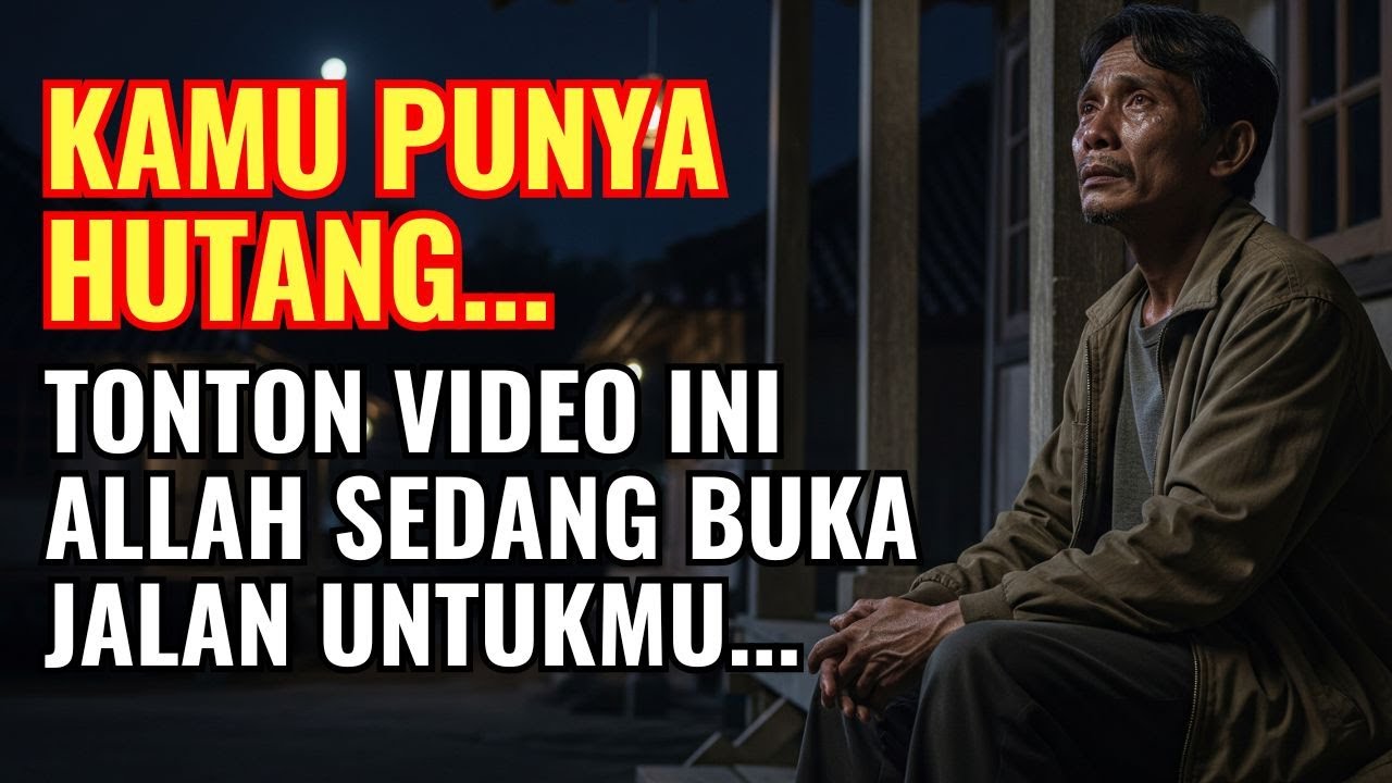 ALLAH DENGAR TANGISMU... MUNGKIN INI SAATNYA JALAN KELUAR DARI HUTANGMU DATANG