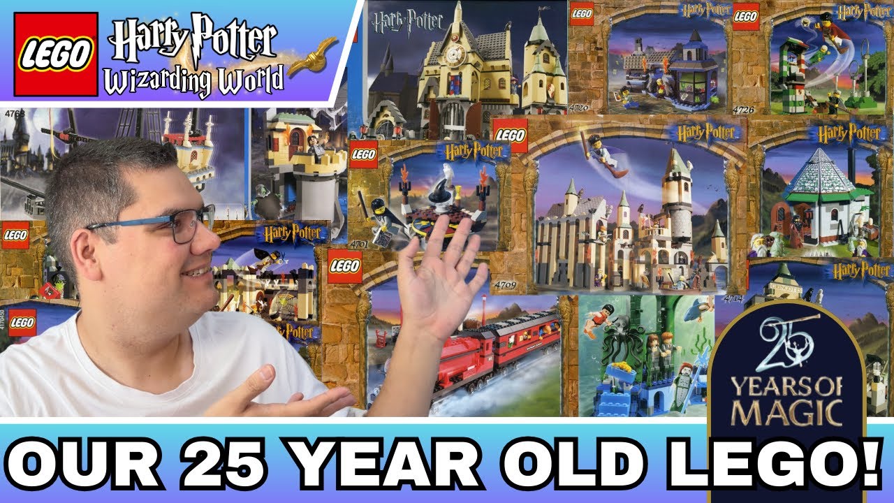 Our 25 YEAR OLD LEGO HARRY POTTER Collection! - The Plan