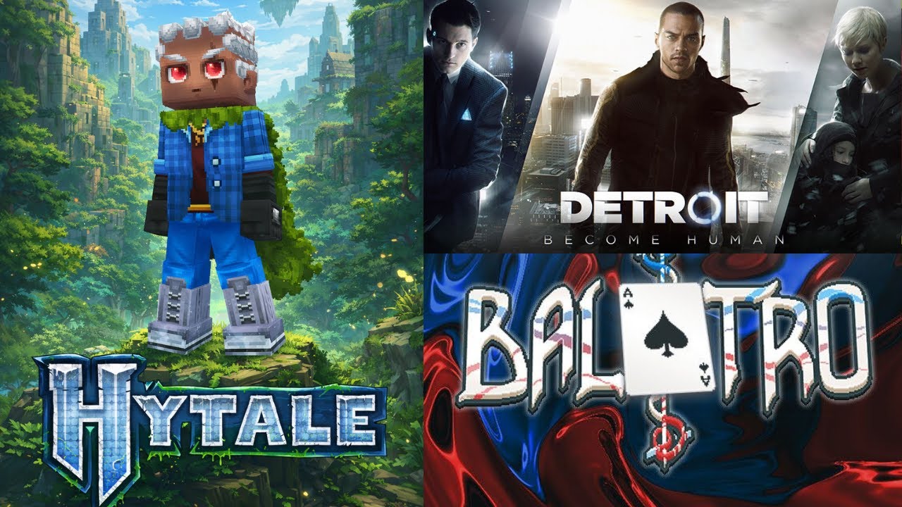Decisiones que lo cambian TODO 🔥🎮 | Detroit: Become Human + Balatro + Hytale EN VIVO