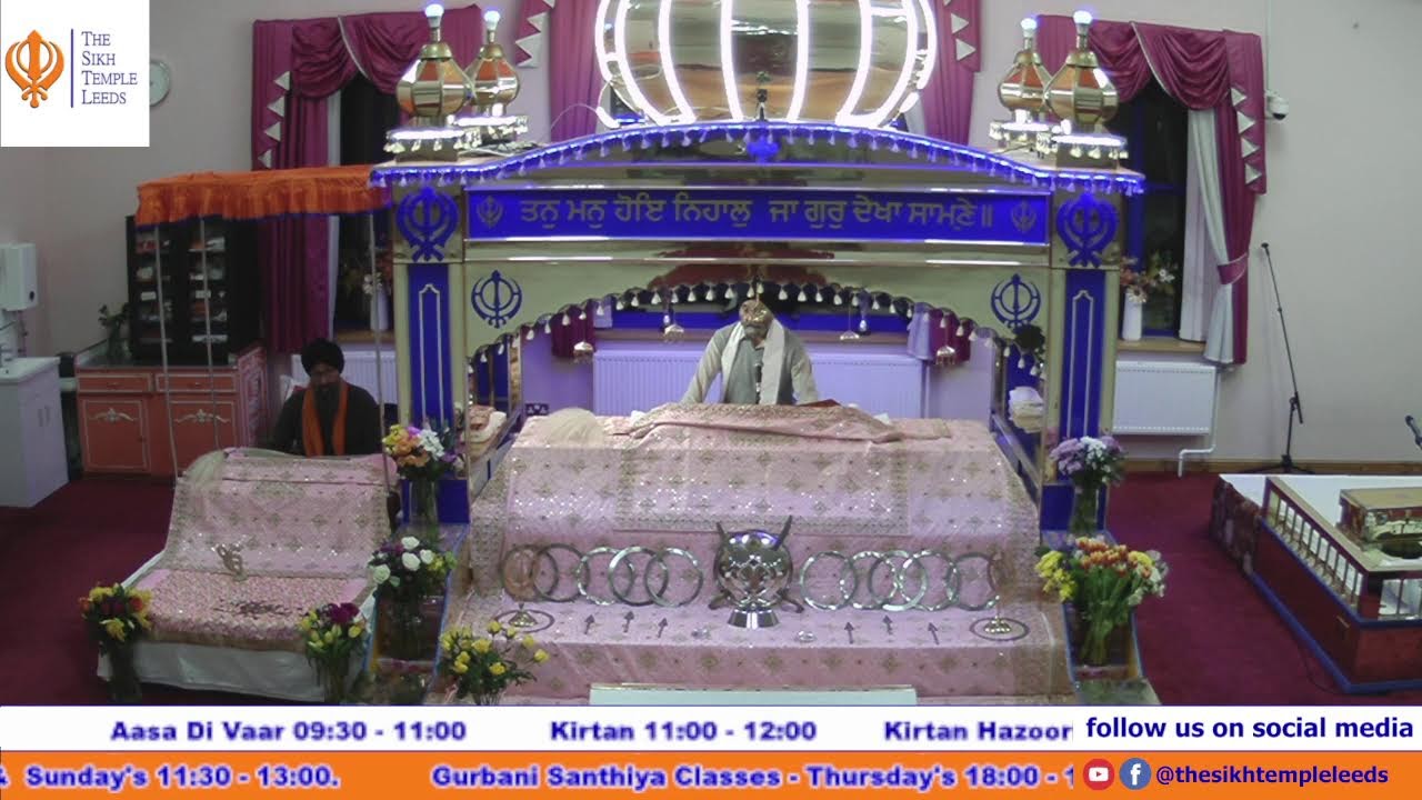 The Sikh Temple Leeds Live - Akhand Paath 24th January 2026