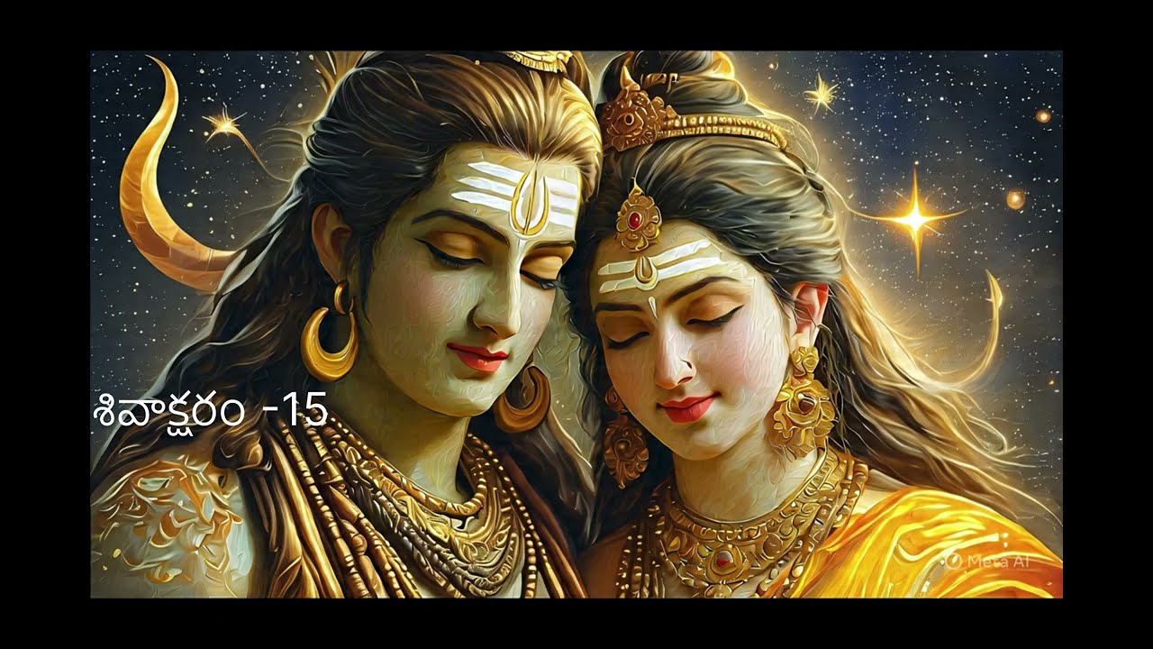 నిను తలచుకున్న సమయములే (శివాక్షరం -15) రచన ఆదిత్య శర్మ రంప ✍️