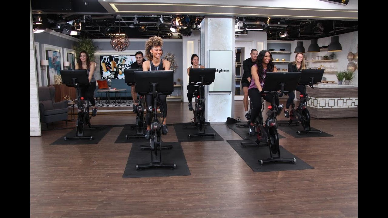 Trying the celebrity-fave Peloton bike workout