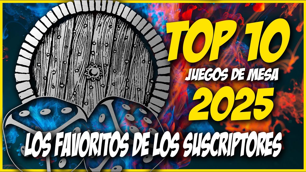 TOP 10 Juegos de Mesa 2025 | Los favoritos según nuestros Suscriptores