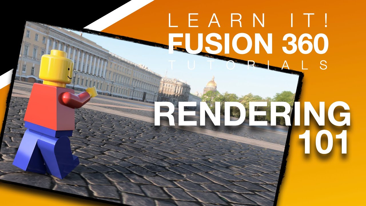 Fusion 360 for Beginners - Lesson 10h - Rendering Tutorial & Custom HDRI Environments (2023)