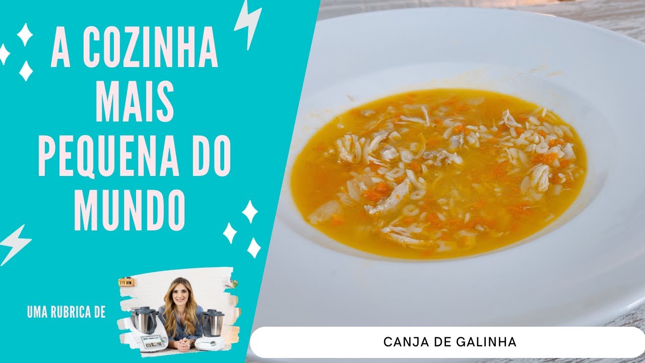 Canja de Galinha caseira... fácil e rápido na Bimby®
