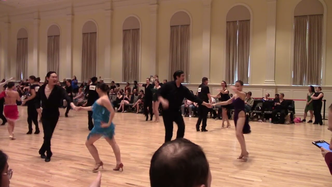 124 Silver Latin Samba Jive First Round
