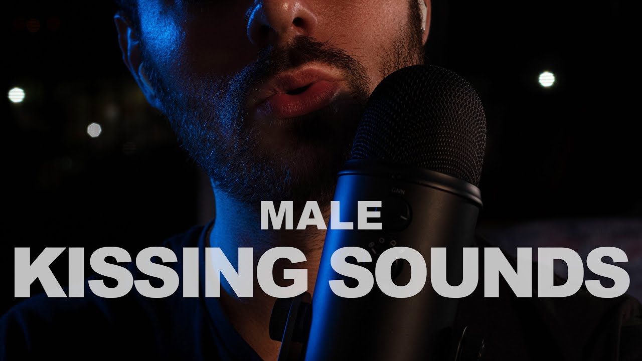 ASMR Male Kissing Sounds - Beard ASMR