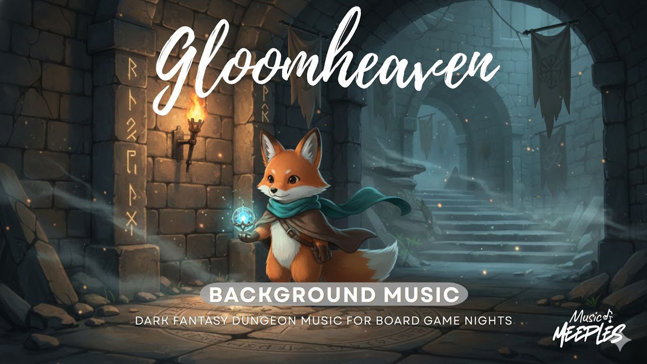 🔥 Gloomhaven BGM — Dark Fantasy Dungeon Music for Board Game Nights | Epic Tactical Ambience