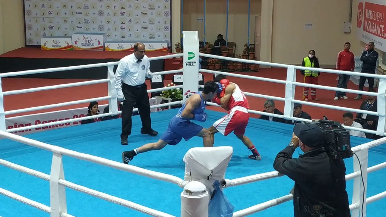 Bangladesh vs India boxing fight। Semifinal 13th south Asian games 2019 Nepal